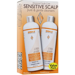 SEGALS SOLUTIONS Segals Sensitive Scalp Duo 8oz